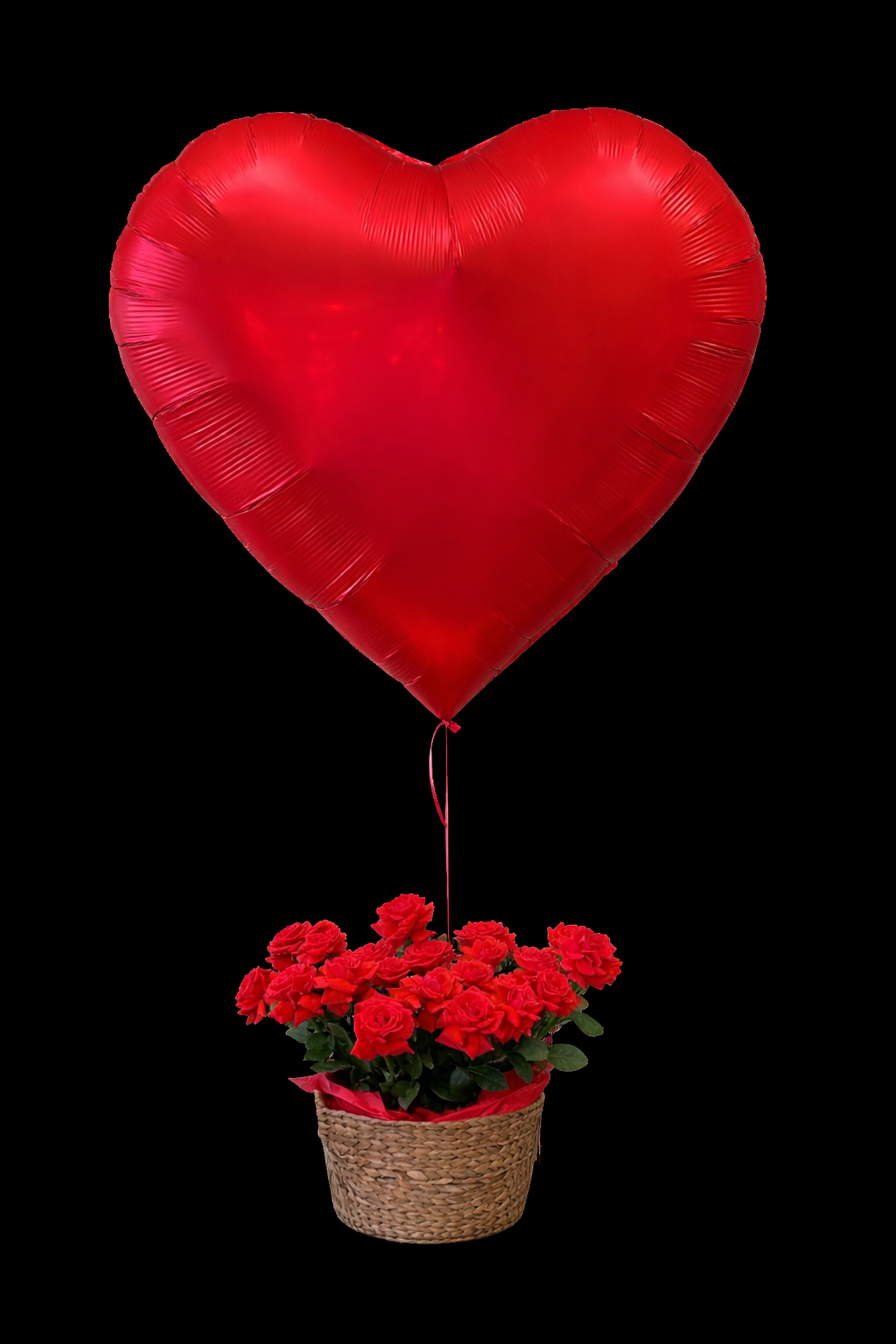 XXL Hēlija Balons Sirds Formā